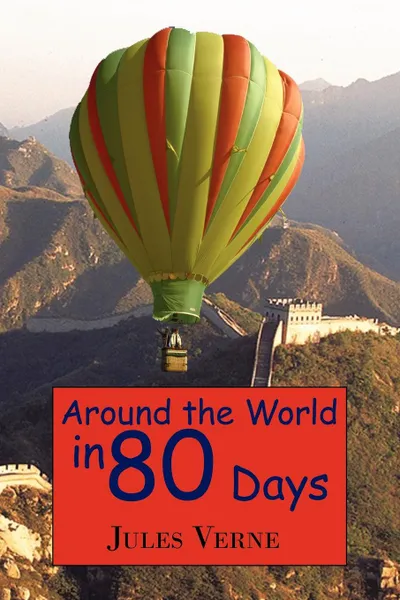 Обложка книги Around the World in 80 Days, Jules Verne