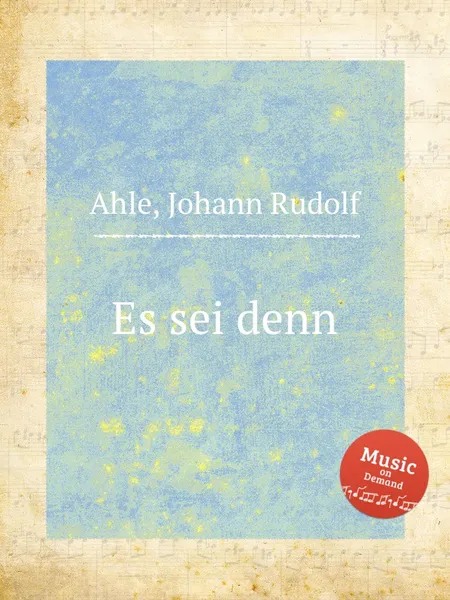 Обложка книги Es sei denn, J.R. Ahle