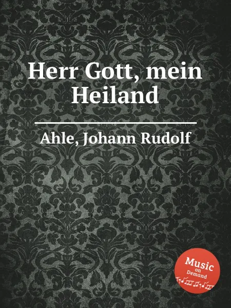 Обложка книги Herr Gott, mein Heiland, J.R. Ahle