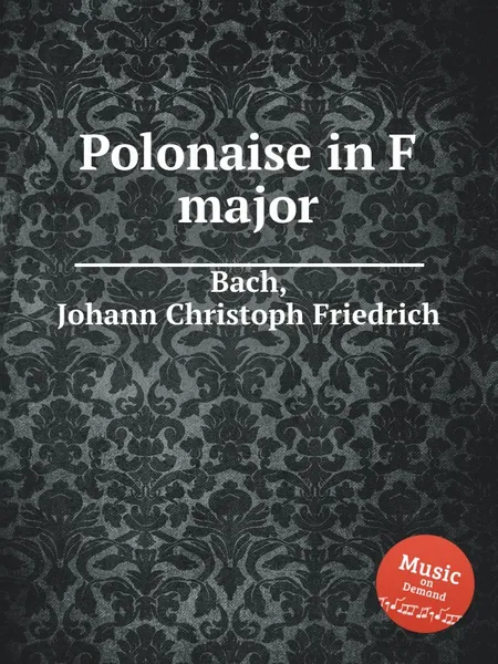 Обложка книги Polonaise in F major, J.C.F. Bach