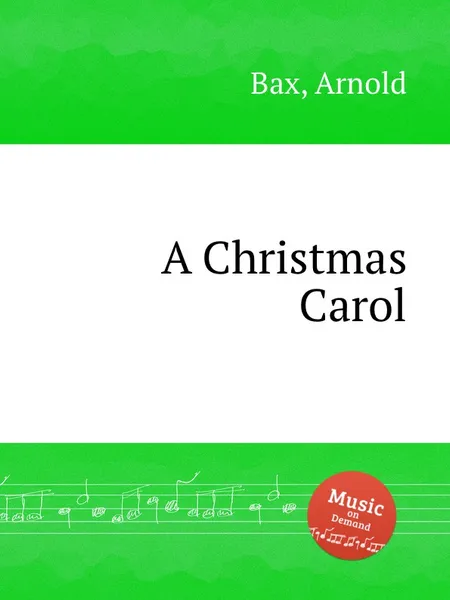 Обложка книги A Christmas Carol, A. Bax