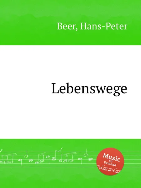Обложка книги Lebenswege, H.-P. Beer