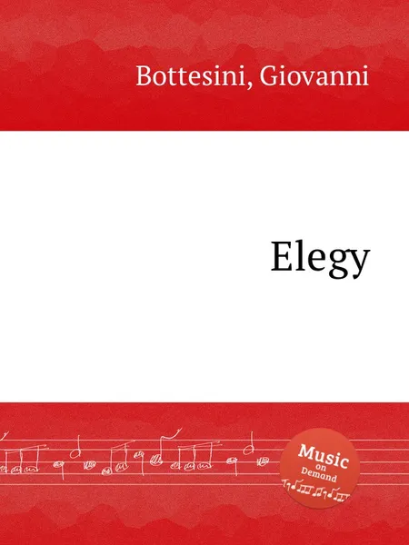 Обложка книги Elegy, G. Bottesini