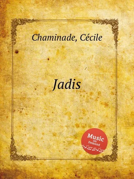 Обложка книги Jadis, C. Chaminade
