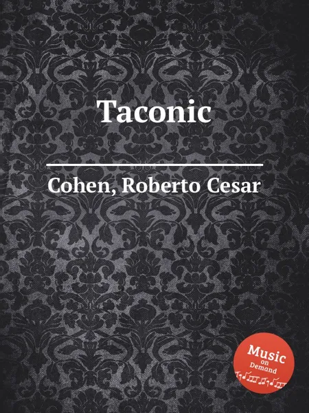 Обложка книги Taconic, R.C. Cohen