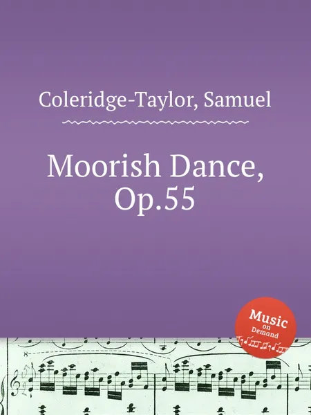 Обложка книги Moorish Dance, Op.55, S. Coleridge-Taylor