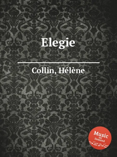 Обложка книги Elegie, H. Collin