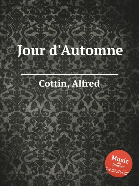 Обложка книги Jour d'Automne, A. Cottin