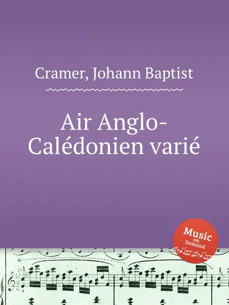 Обложка книги Air Anglo-Caledonien varie, J. B. Cramer