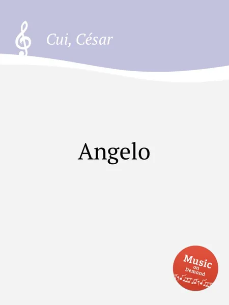 Обложка книги Angelo, C. Cui