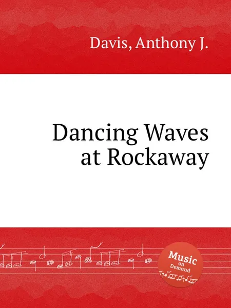 Обложка книги Dancing Waves at Rockaway, A. J. Davis