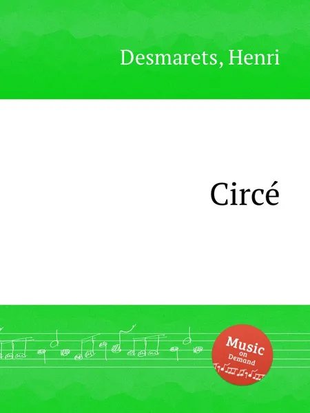 Обложка книги Circe, H. Desmarets