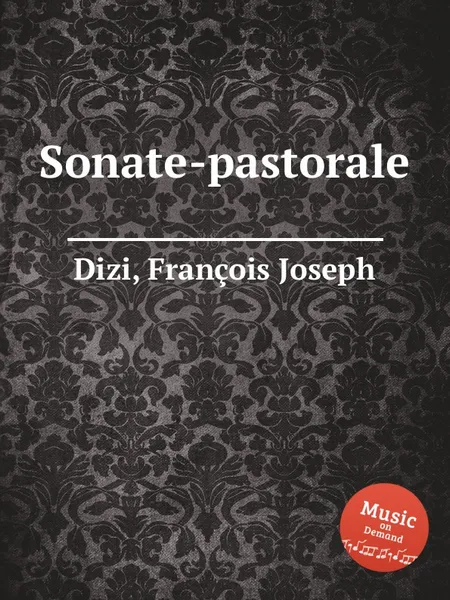 Обложка книги Sonate-pastorale, F.J. Dizi