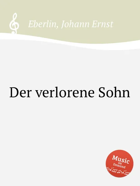 Обложка книги Der verlorene Sohn, J.E. Eberlin