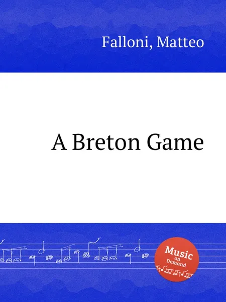 Обложка книги A Breton Game, M. Falloni