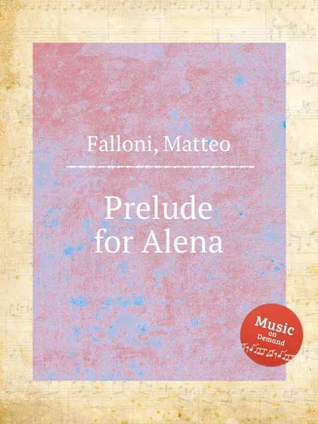 Обложка книги Prelude for Alena, M. Falloni