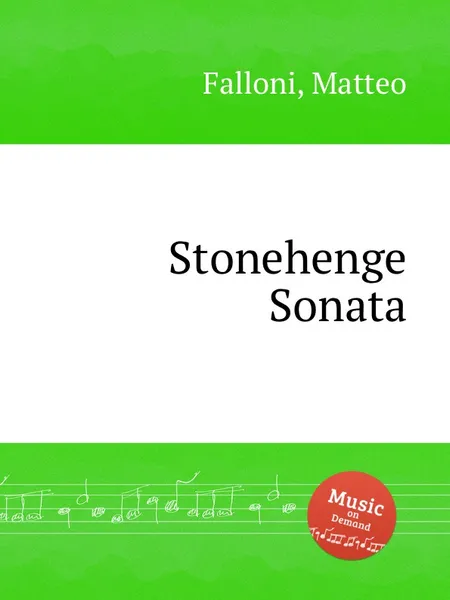 Обложка книги Stonehenge Sonata, M. Falloni