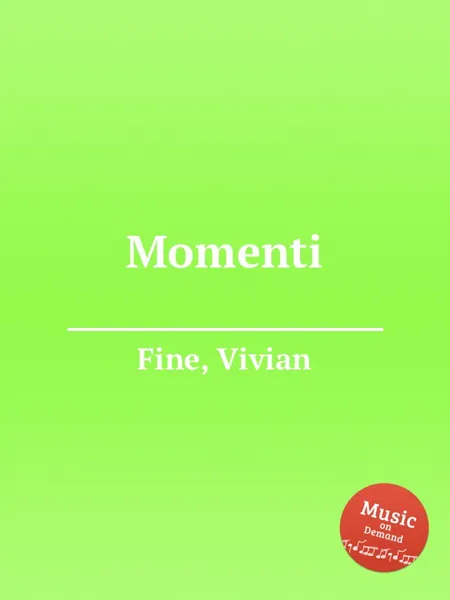 Обложка книги Momenti, V. Fine