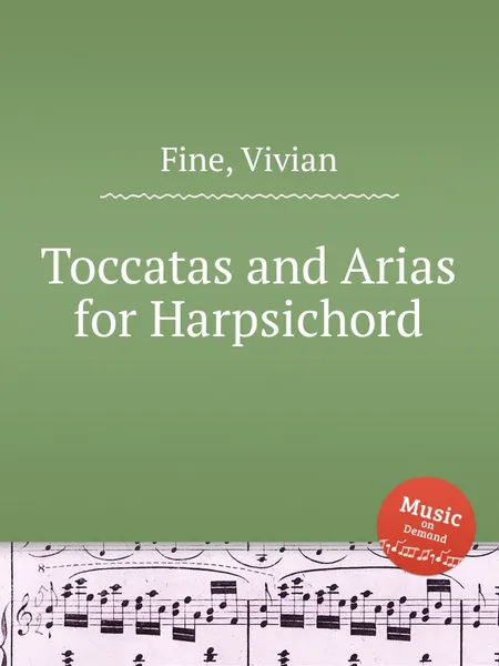 Обложка книги Toccatas and Arias for Harpsichord, V. Fine