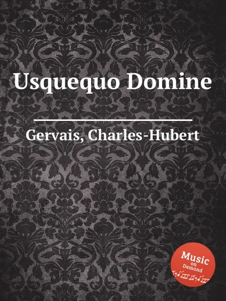 Обложка книги Usquequo Domine, Ch.H. Gervais