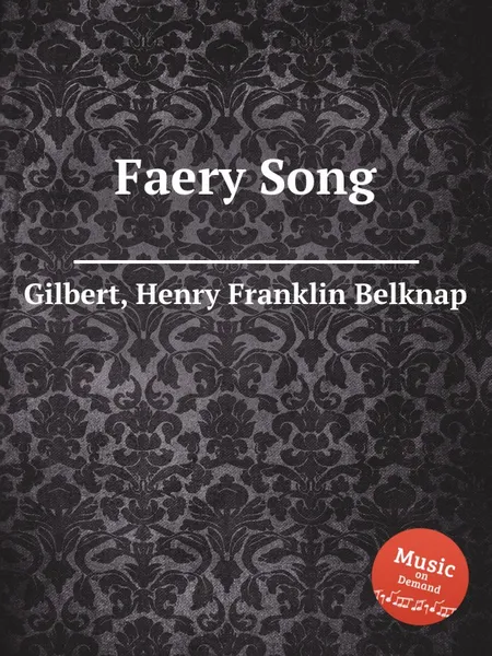 Обложка книги Faery Song, H.F. Gilbert