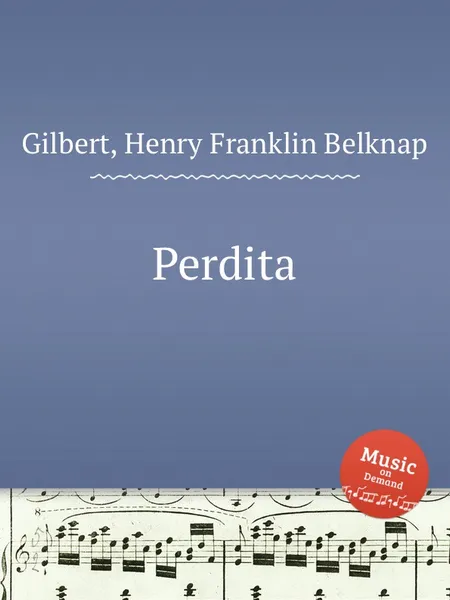 Обложка книги Perdita, H.F. Gilbert