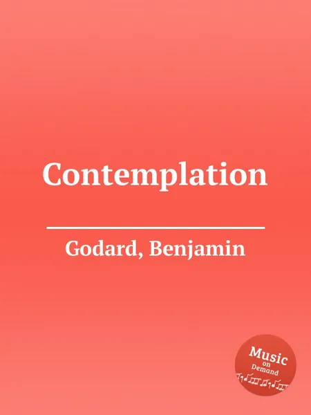 Обложка книги Contemplation, B. Godard