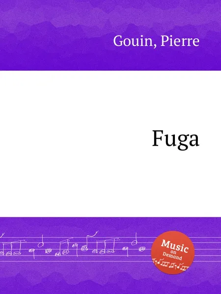 Обложка книги Fuga, P. Gouin