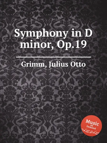 Обложка книги Symphony in D minor, Op.19, J.O. Grimm