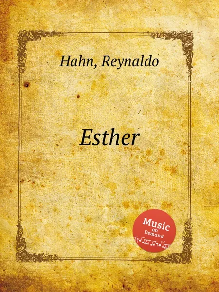 Обложка книги Esther, R. Hahn