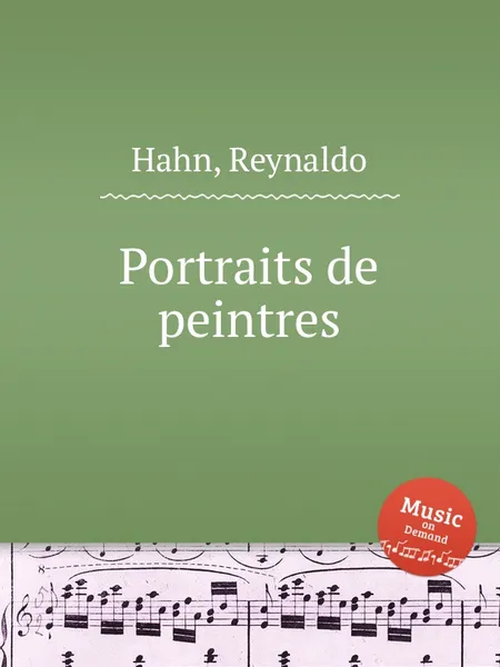 Обложка книги Portraits de peintres, R. Hahn