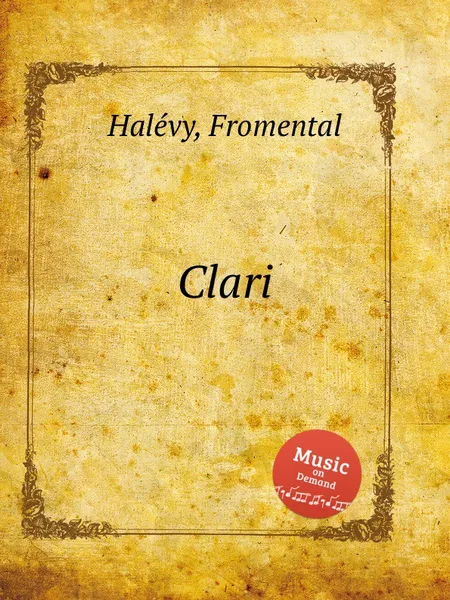 Обложка книги Clari, F. Halévy