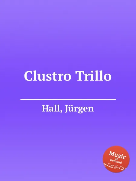 Обложка книги Clustro Trillo, J. Hall