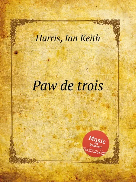 Обложка книги Paw de trois, I.K. Harris