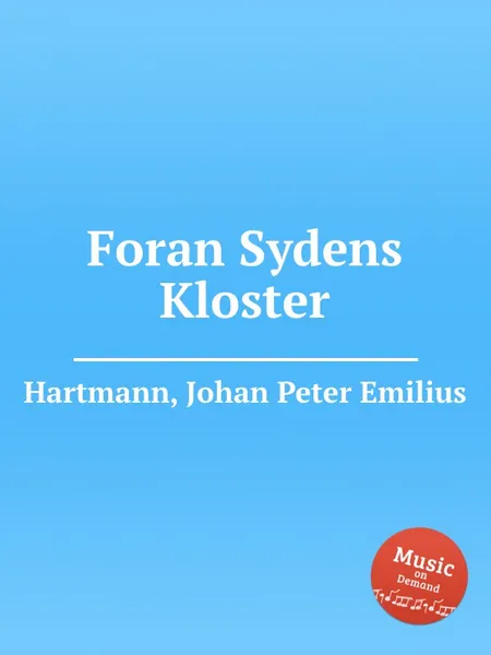 Обложка книги Foran Sydens Kloster, J.P. Hartmann