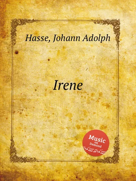 Обложка книги Irene, J.A. Hasse