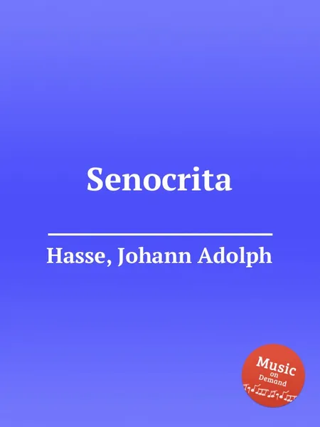 Обложка книги Senocrita, J.A. Hasse