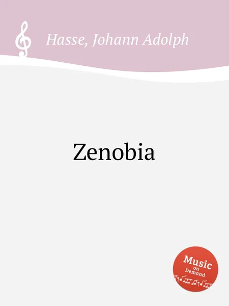 Обложка книги Zenobia, J.A. Hasse