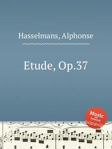 Обложка книги Etude, Op.37, A. Hasselmans