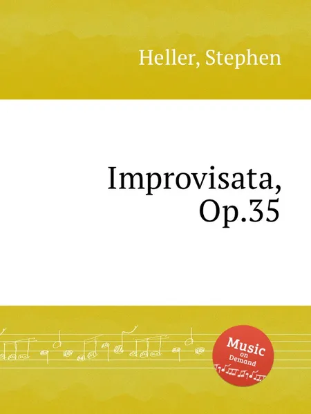 Обложка книги Improvisata, Op.35, S. Heller