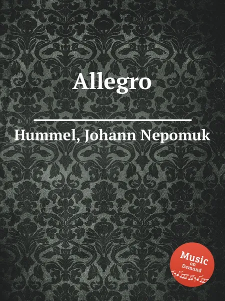 Обложка книги Allegro, J.N. Hummel