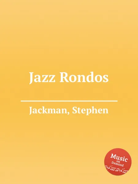 Обложка книги Jazz Rondos, S. Jackman