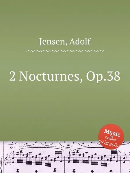 Обложка книги 2 Nocturnes, Op.38, A. Jensen