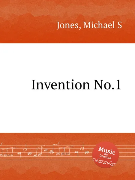Обложка книги Invention No.1, M.S. Jones