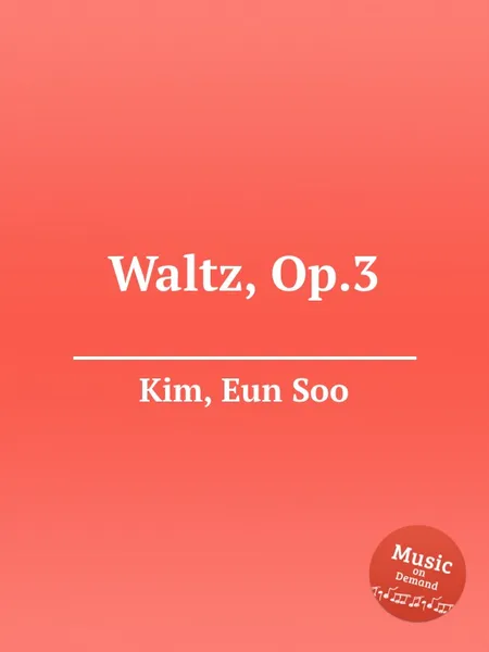 Обложка книги Waltz, Op.3, E.S. Kim