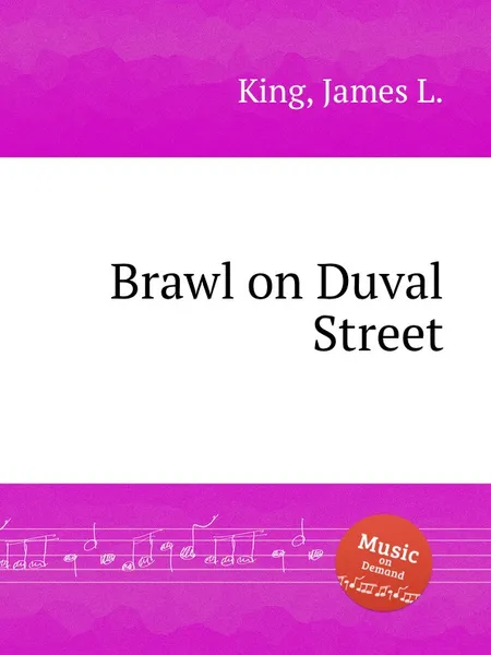 Обложка книги Brawl on Duval Street, J.L. King