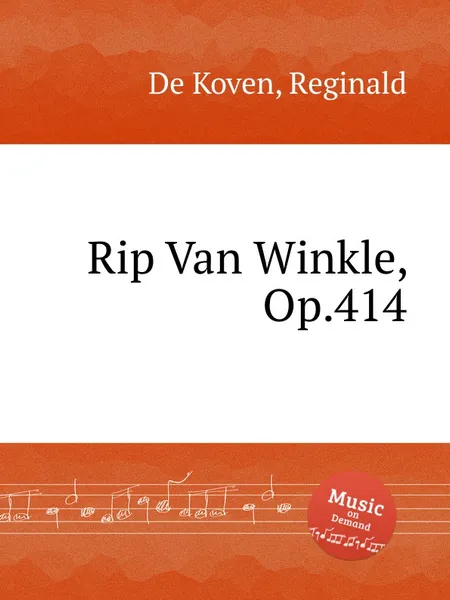 Обложка книги Rip Van Winkle, Op.414, R.D. Koven