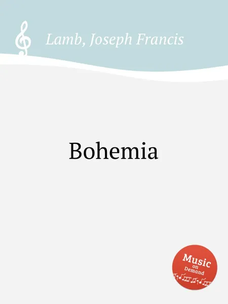 Обложка книги Bohemia, J.F. Lamb