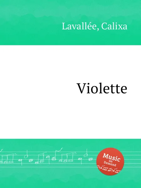 Обложка книги Violette, C. Lavallée