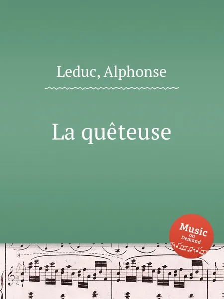 Обложка книги La queteuse, A. Leduc